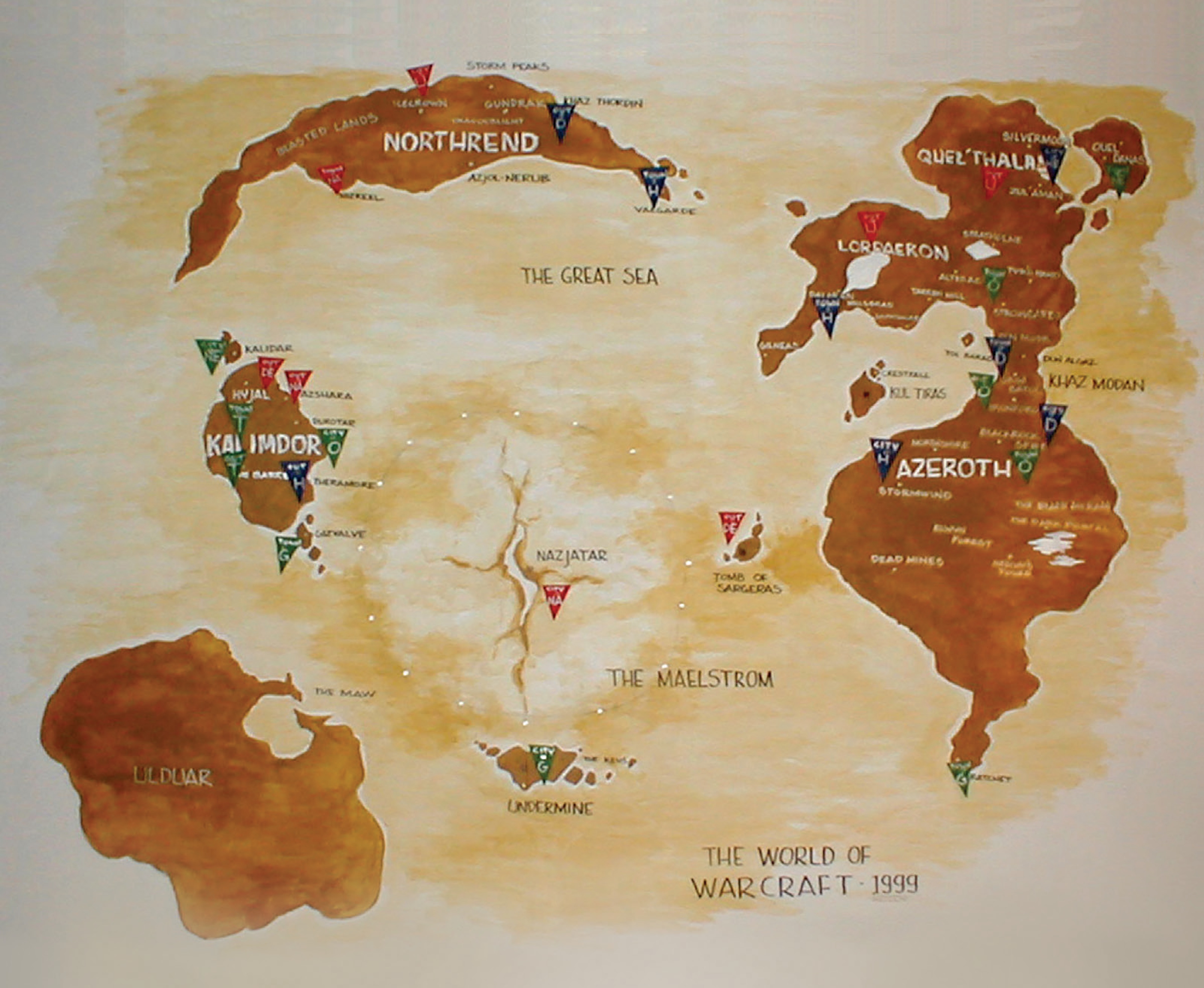 Azeroth map 1999