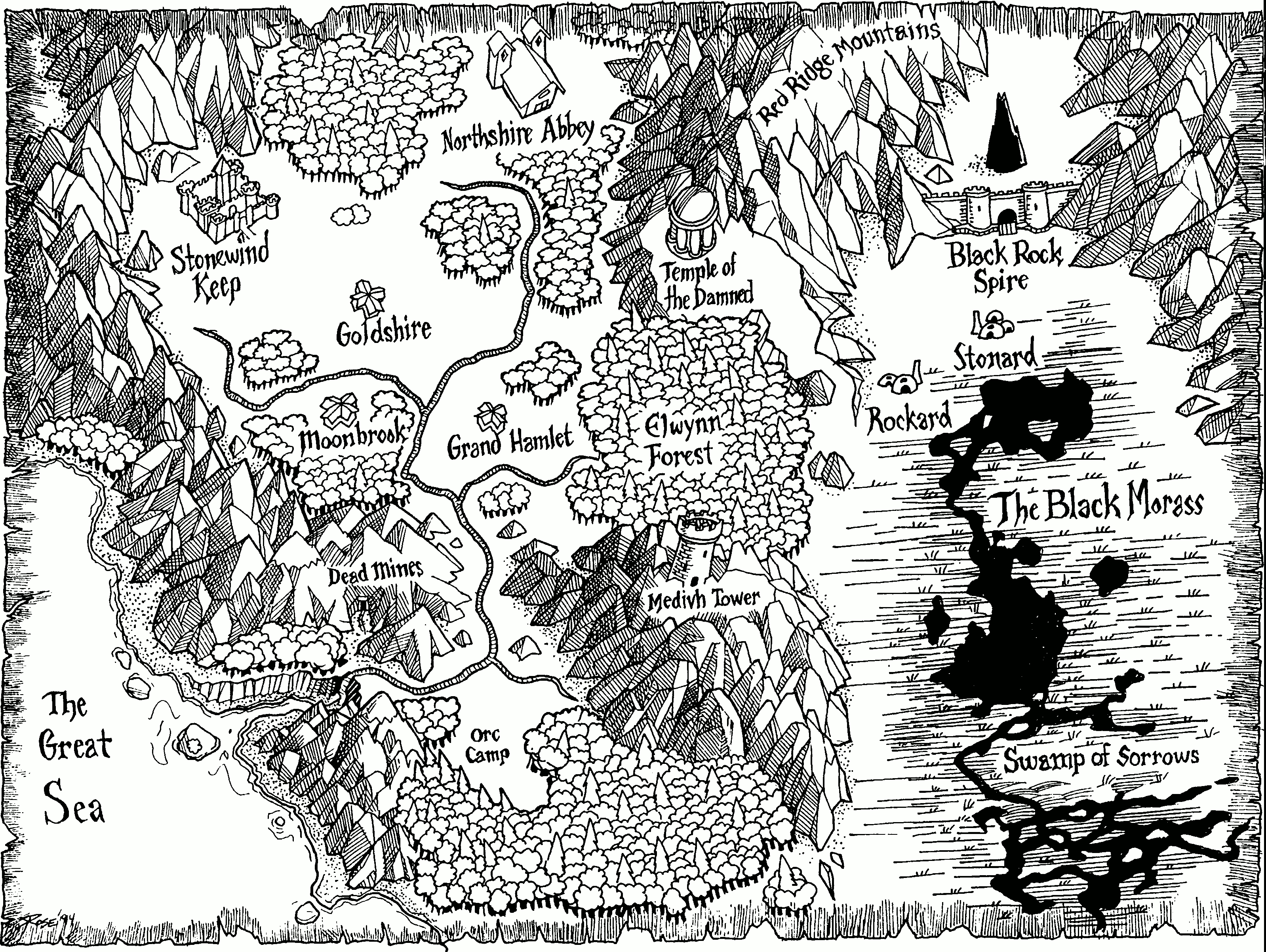 Warcraft 1 map