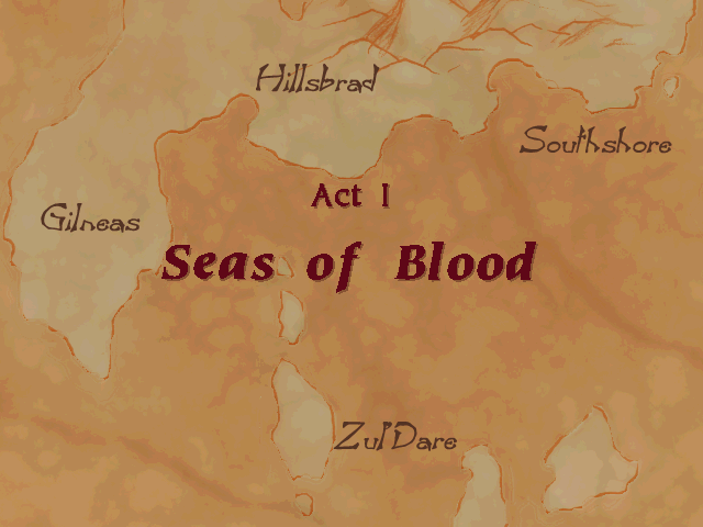 WC2 orc act 1 map